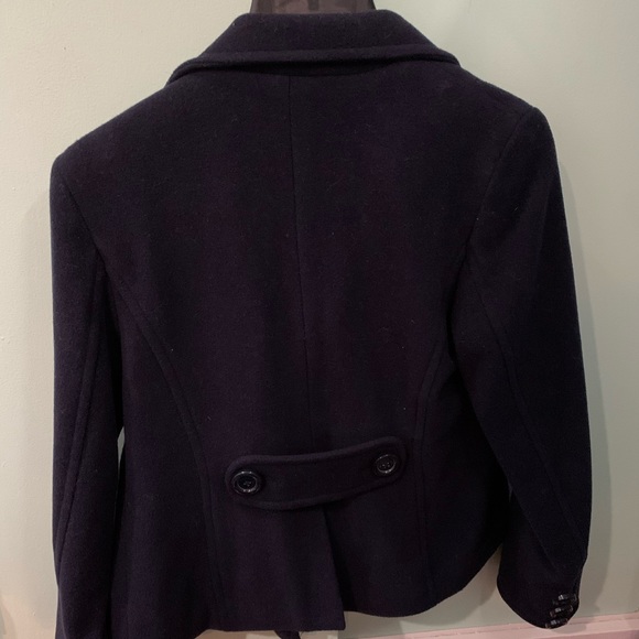 American Eagle Peacoat size small in navy blue - Picture 2 of 3